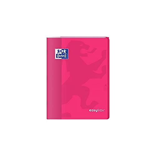 Oxford - Lotto di 10 quaderni esaybook 24 x 32 cm, 48 pagine a quadretti piccoli, 90 g, colori casuali