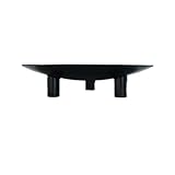 Bandeja para Plantas Bandeja Decorativa Minimalista de Tres Patas con diseño Moderno Hierro for arreglos Florales en Interiores(Pequeño)