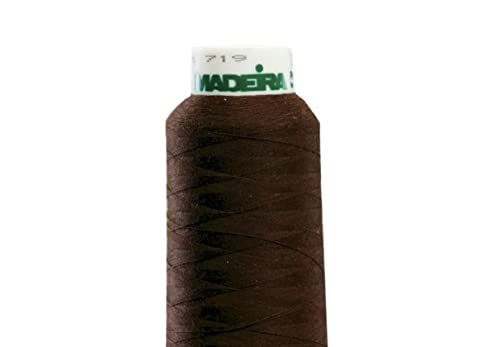 Hilo Madeira Poly Marrón 2000YD para Overlock miniatura 2