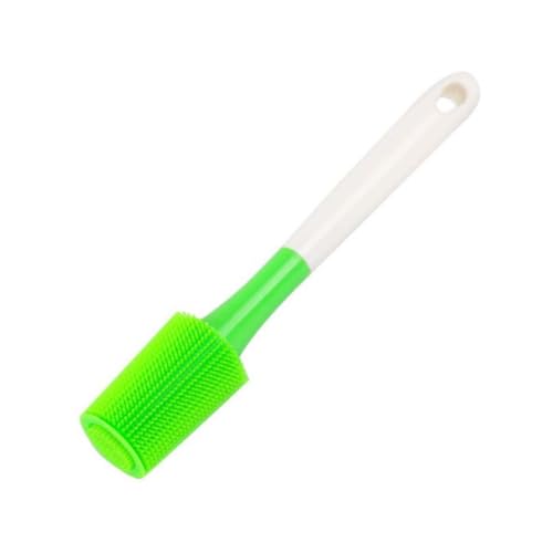 GLEAVI Cepillo de Limpieza para Botellas de Silicona con Mango Multifuncional para Cocina para Vasos Biberones y Jarras Color Aleatorio Color Aleatorio