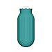 UKKO Bouillotte Thermos Couleur Massif Épaissie Silicone Eau Chaude Bouteille Anti-Explosion d'eau Portable Bouteille d'eau Chaude Ménage Articles-Green L