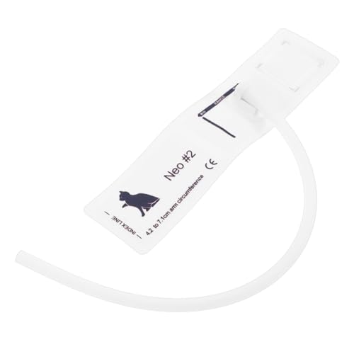 BESTYASH Blutdruckmanschette für Haustiere Universalgröße Vliesstoff Tpu Manschette für Katzen und Tiere Sicher Leicht zu Reinigen...