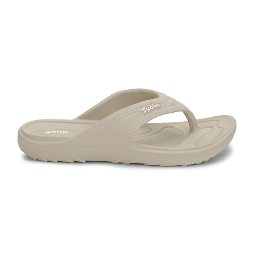 Image of YOHO Drizzle Soft Slippers for Women, Mild Acupressure, Lightweight, Anti Skid & Slip, Diabetic Footwear for Woman, Home Wear Bathroom Chappal for ladies | Waterproof Monsoon & Rainy Footwear