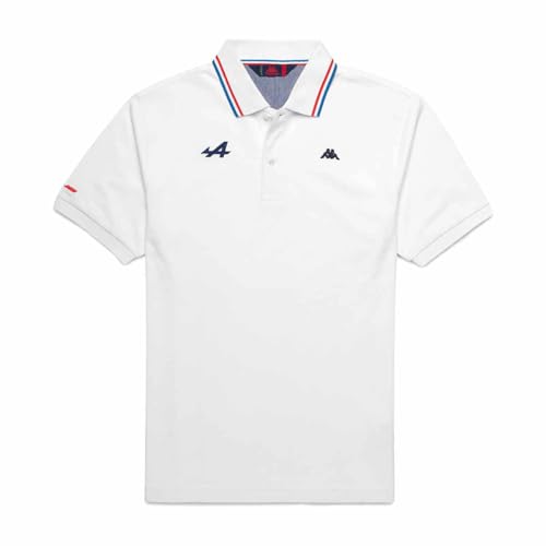 Kappa Aarau veste de survêtement blanc 4XL homme tricot de sport zippé