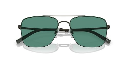 Oliver Peoples 0OV1343S R-2 533971 Ryegrass-Pewter/Forest Square Men's Sunglasses, Size: 56/18/1452
