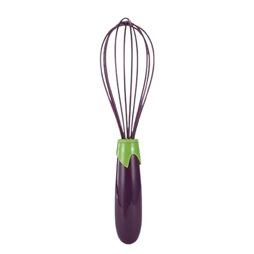 ycezw Fruste da cucina per mescolare, fruste da cucina - Fruste per uova in silicone Frusta a sfera resistente al calore - Miscelatore per sbattitore con manico per utensili da cucina antiaderenti,