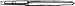 F&D Tool Company 28735 Bridge Reamers, Straight Flute, High Speed Steel, Straight Flute, 15/16" Nominal Diameter, 5/8" Point Diameter, 7 3/8" Flute Length, 3" Morse Taper Shank, 12" Overall Length
