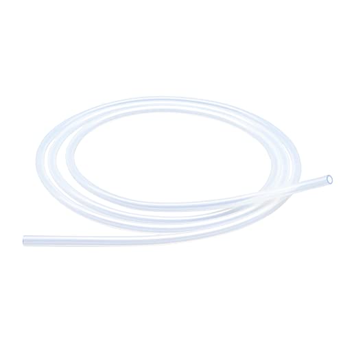 Image of Silicone Tube 2mm ID X 4mm OD, 5 Meters(16.4FT), LAVMHAB Food Grade Hose Flexible Silicone Tubing Clear Water Air Hose Pipes for Pump Transfer