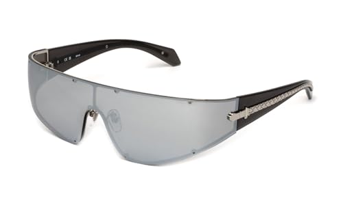 JUST CAVALLI Occhiali da sole unisex SJC113 (1 pezzo), Palladum lucido totale, 99/0/125