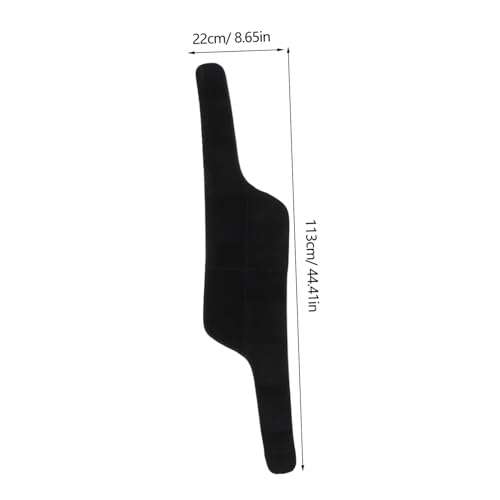 FOMIYES Muslera deportiva para hombre, soporte ajustable negro miniatura 2