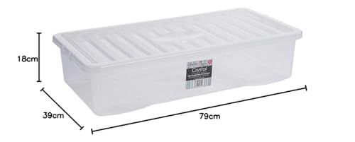 42 Litre Crystal Storage Box and Lid