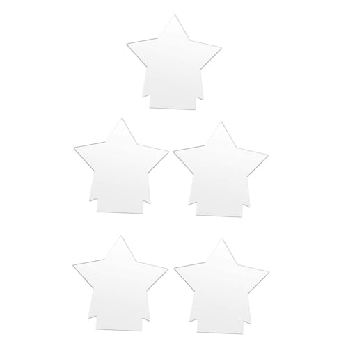 Tofficu 5Pcs Creative LED Lamp Acrylic Stylish DIY Light Plate for Unique Home Decor Durable and Smooth Surface for Lighting Projects