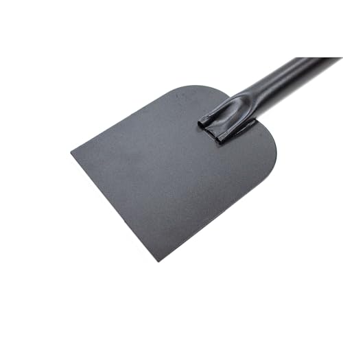 Bully Tools Heavy Duty Ice Scraper - 11-Gauge All Steel Sidewalk Chopper with Extra Long Handle for Thick Snow Removal - Floor Scraper Tool, Flat Head for Snow Clearing - 100% Made in the USA, 58-Inch - Thumbnail 4
