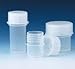 Brandtech Sample Container, PP, screw cap, 180mL, pack of 10 - BRNTC