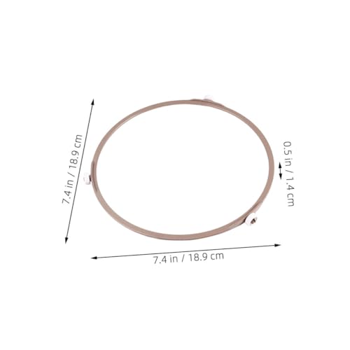 Anneau de plateau tournant plastique PP solide accessoire guide roulette micro-ondes
