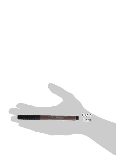 Faber-Castell Art & Graphic Pitt Artist Pen Calligraphy India Ink Pen, Walnut Brown, Single Pitt Pen, for Art Craft, Drawing - Image 2