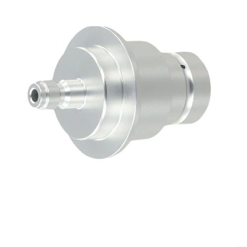 Adaptateur de dioxyde de carbone à filetage rapide de rechange pour SodaStream compatible avec divers réservoirs de dioxyde de carbone externes (argenté)