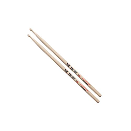 Baqueta Vic Firth X5A American Classic EXTREME 5A com Ponta de Madeira