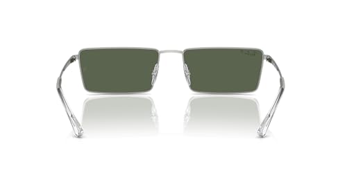 Image of Ray-Ban Unisex Rb3741 Emy Rectangular Sunglasses