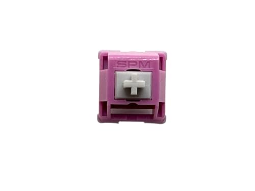 Image of Zkeebs HMX Linear 5-Pin MX Mechanical Keyboard Switches for Custom Keyboards (HMX Hibiscus, 110 Switches)
