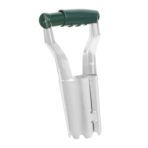 Happyyami Long Handle Bulb Planter Tool Garden Transplanter Tool for Planting Digging Transplanting Outdoor Random Style