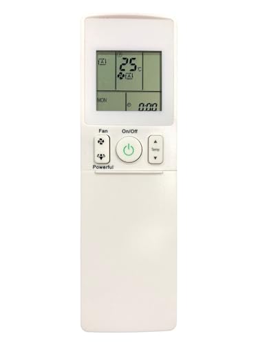 Image of Upix AC Remote No. 169 (No Backlight), Compatible /Replacement for Daikin AC Remote Control (Exactly Same Remote Will Only Work)