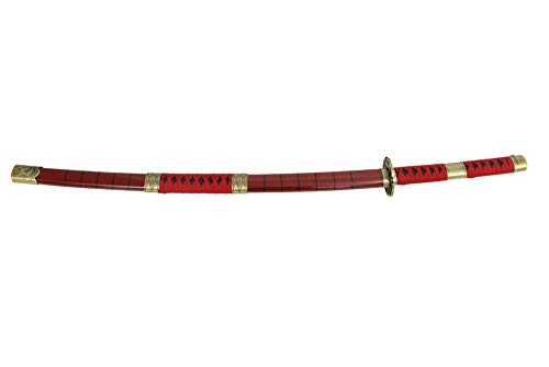 Sandai kitetsu terza generazione del demone penetrante one piece katana zoro spada sword cosplay