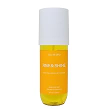 SOL DE ORO Rise & Shine Body Perfume Mist, Gourmand Floral Fragrance with Vanilla & Jasmine, 8 fl oz/ 236 mL