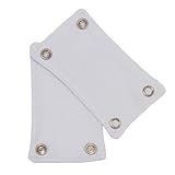 Extensor de Body 2 Botoes, Baby Deluxe, Branco, Único, pacote de 2