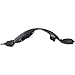 FitParts Compatible With Front Right Passenger Side Fender Liner Hyundai Elantra 2011-2013 Sedan. New, Plastic & Ready to Install. HY1249126 868123X000