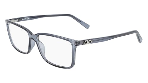 Gafas de sol Salvatore Ferragamo de diseño geométrico con lentes orgánicas oscuras