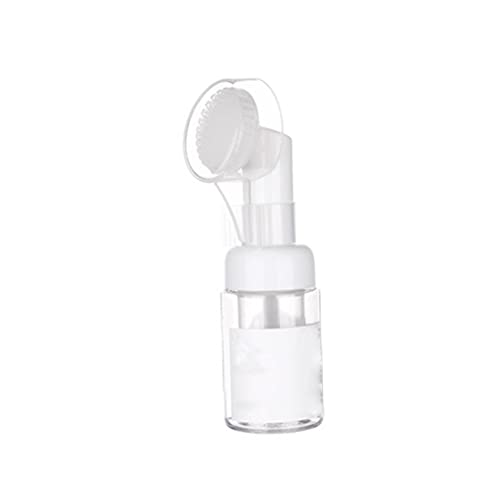1 por ciento de los recipientes de Espuma de Burbujas de Limpieza Facial vacío Los dispensadores de jabón de Espuma bombean Botellas con Cepillo de Silicona,30 ml