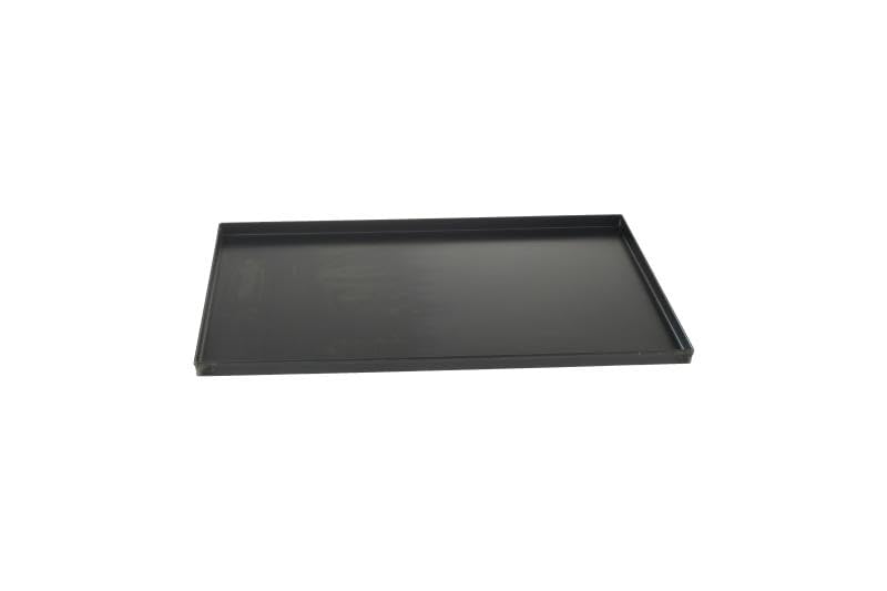 Teglia rettangolare in lamiera bluita 40x60 bordo dritto 2 cm.Stampo da forno utilizzabile anche come vassoio