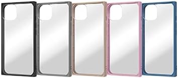 レイ・アウト RT-P31SQ1/CNM (Clear/Navy) iPhone 13 Shockproof Hybrid Case