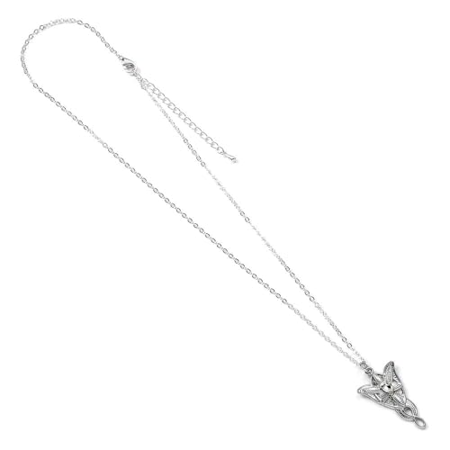 The Lord of The Rings Evenstar Halskette Silber LRN00003, Einheitsgröße, Zink