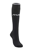 Musto Unisex THERMAL LONG SOCK, 990 BLACK, M