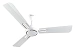 Havells 1200mm Ambrose ES Ceiling Fan|Premium Finish, Deco. Fan, Elegant Looks, High Air Delivery, Energy Saving, 100% Pure Copper Motor|2 Year Warranty by Brand | (Pack of 1, Pearl White Wood) 1 Star