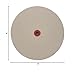 8 in Leather Honing Stropping Wheel Includes Premium White Buffing Compound Made in USA Super Strop Premium Wheel Strops fits 1/2