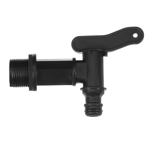 BESTYASH Conector de Manguera de Agua para Barril de Lluvia Adaptador Prueba de Fugas Compatible con Accesorios de Jardín Rápida de Manguera Resistente y Duradero