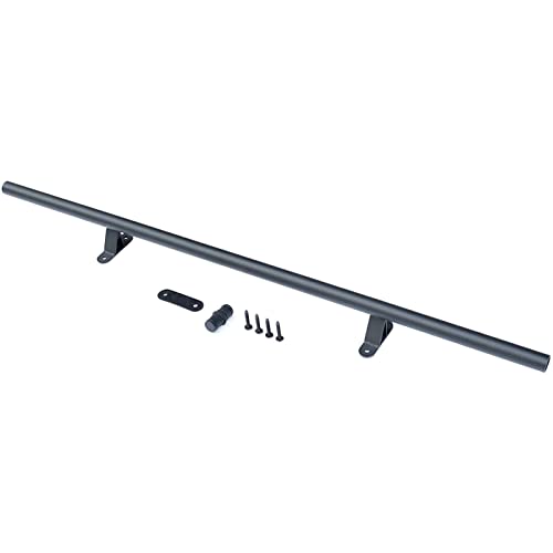 Kit échelle bibliothèque coulissante télescopique avec rail mobile sol 91cm
