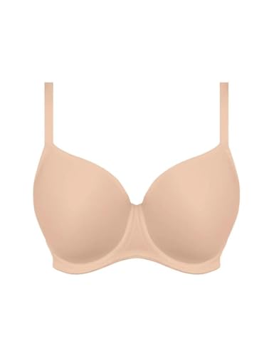 Freya Women's Fancies Underwired Balcony T-Shirt Bra Balconette, Natural Beige, 34DD - Image 3