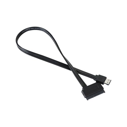 Cable de datos ESATA a SATA 22 Pin de 50 cm 5V miniatura 5