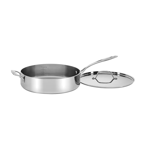 Cuisinart Custom-Clad 5-Ply 5.5 Qt. Saute Pan