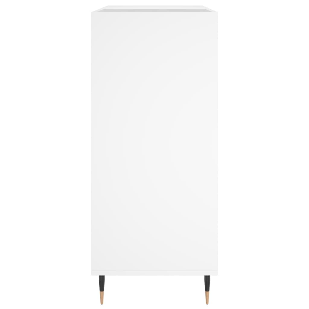 Mobile Porta Dischi In Rovere - 84,5x38x89 Cm, Legno Multistrato, Marrone - Foto 5