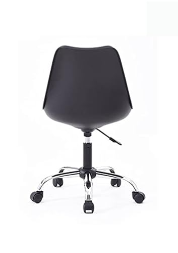 Image of NGFC Armless Revolving Office Chair | Height-Adjustable Stylish Modern Back Office Chair for Salon /Spa /Bar /Medical /Kitchen /Doctor Stool Chair (Black)