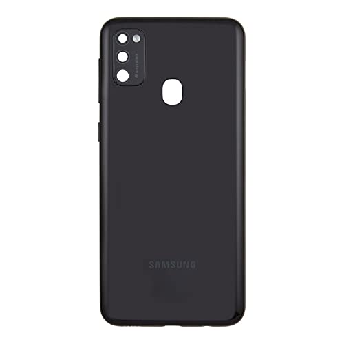 Mozomart Battery Door Back Panel Housing Body with Logo Compatible with Samsung Galaxy M21 : Black (B09P1GYC6L) Amazon Price History, Amazon Price Tracker