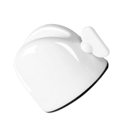 NOLITOY Hanging Toothpaste Squeezer Dispenser Set White Plastic Toothpaste Tube Squeezer Reusable for Easy Squeeze Extract