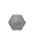 Avant Decor | Peel and Stick Kitchen Backsplash Tiles | Stone Composite Hexagon Stone Texture | Stick On Wall Tiles | Easy DIY Installation | 6” x 6.9” | Single Tile