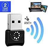 TAOPE Mini ANT+ Dongle USB Stick Adapter for Zwift, Garmin