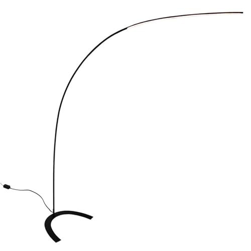 Lindby LED Bogenlampe modern, dimmbar, Stehlampe Metall schwarz,...